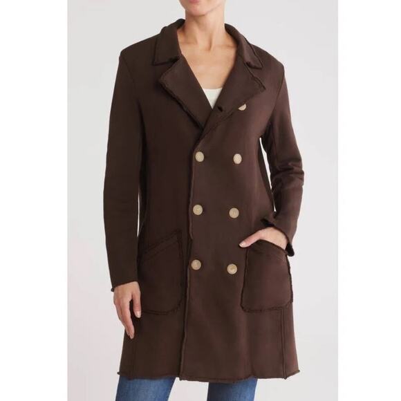 Frank & Eileen Tipperary Irish Chocolate Brown Triple Fleece Cotton Size Small - Picture 5 of 14